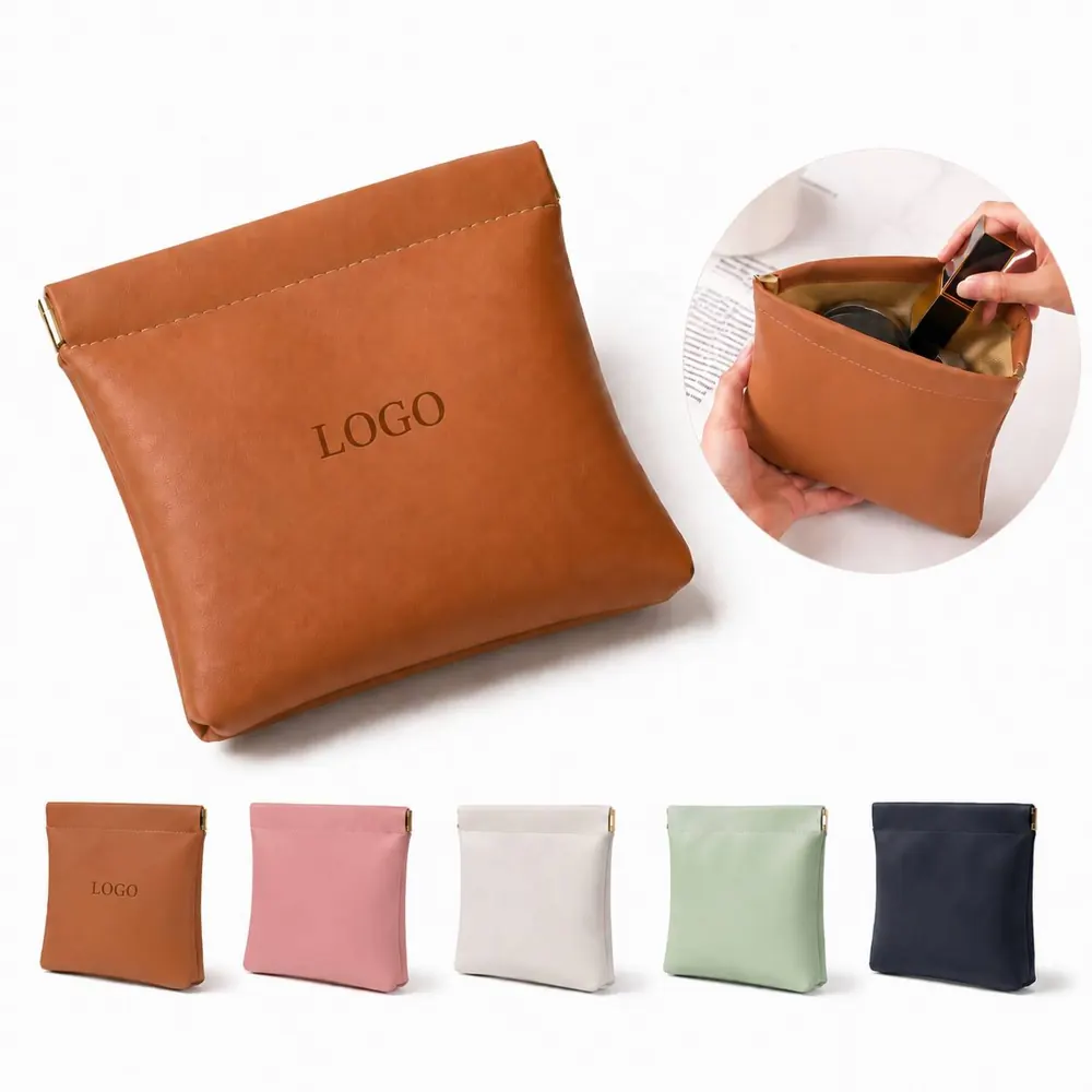 Auto-Close Waterproof Coin Pouch for Keys & Small Valuables