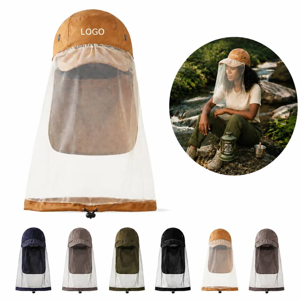 Waterproof Mesh Bucket Hat with Wide Brim for Sun Protection