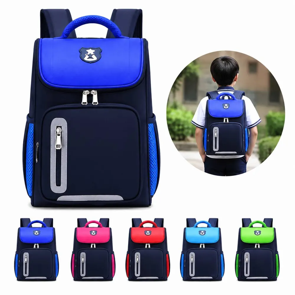 Ergonomic Pressure-Reducing Kids Schoolbag with Reflective 2