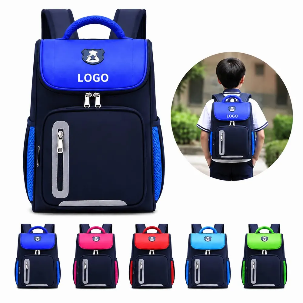 Ergonomic Pressure-Reducing Kids Schoolbag with Reflective