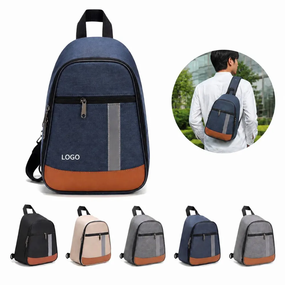 Insulated Crossbody Lunch Bag with Thermal Lining