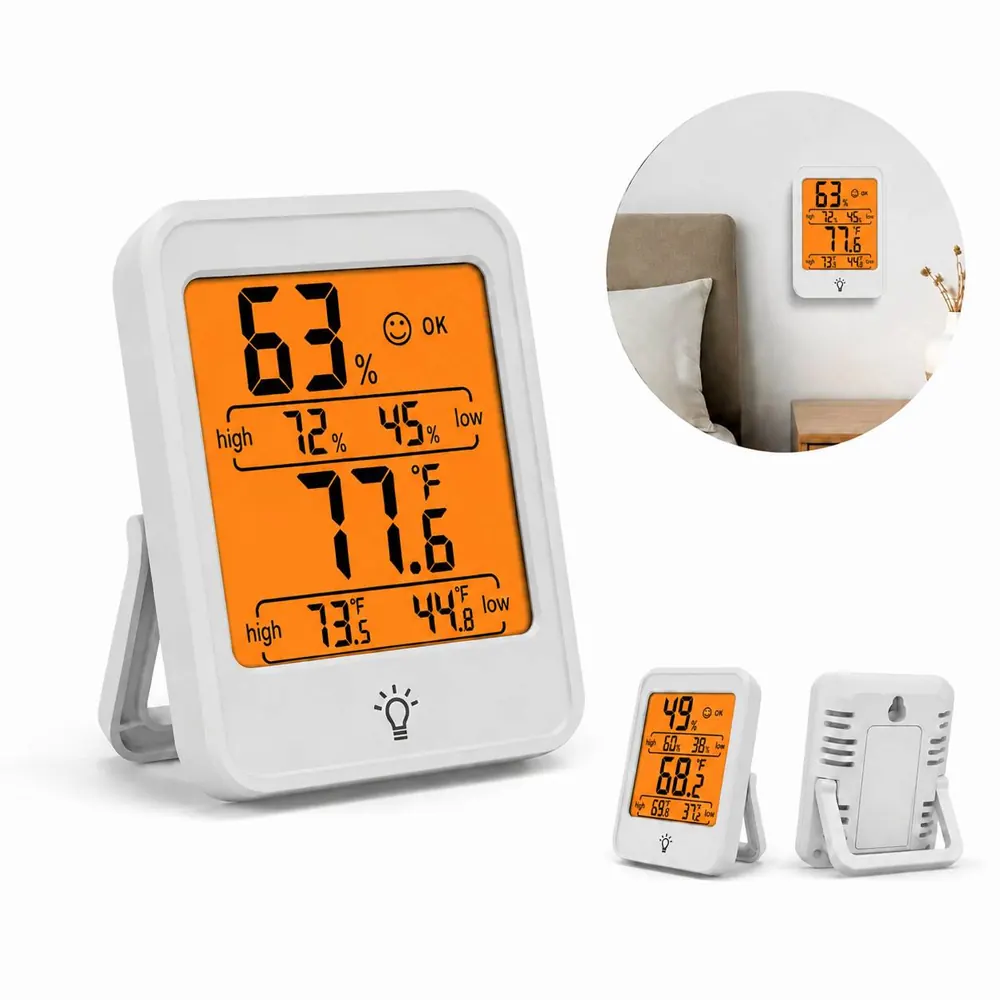 Digital Indoor Hygrometer Thermometer with Accurate 2