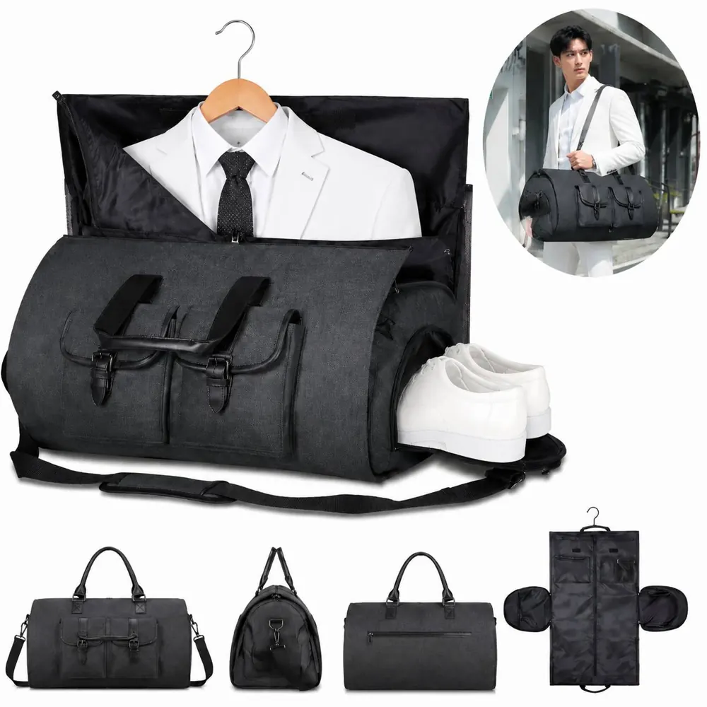 Foldable Water-Resistant Travel Garment Duffel Bag 2