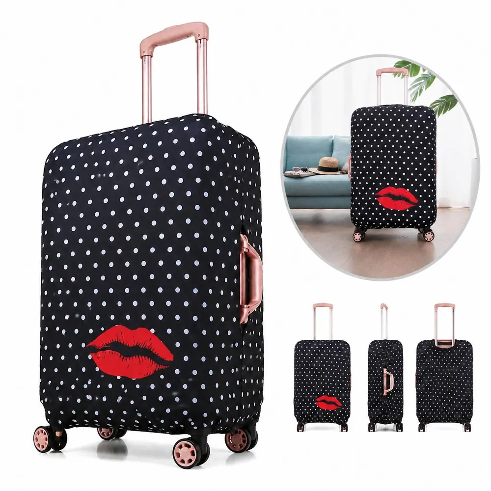 Elastic Luggage Cover for 18-32 Inch Suitcases, Full Color 2