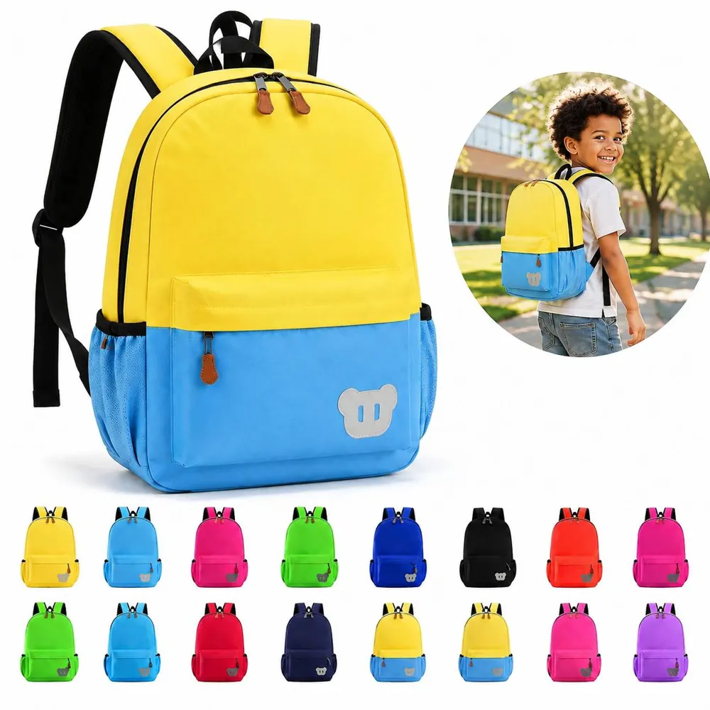 Waterproof Oxford Backpack with Laptop Sleeve for School 2