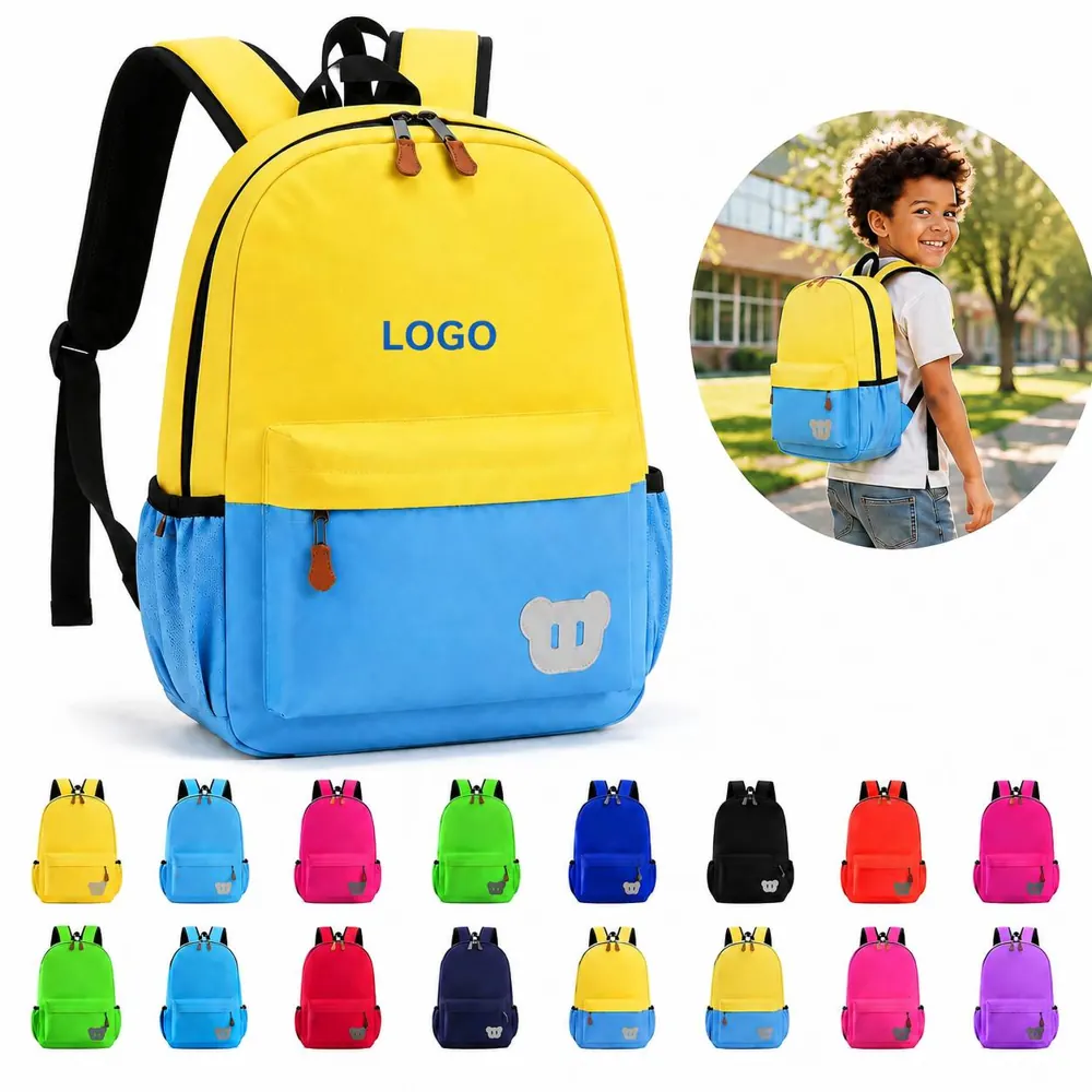 Waterproof Oxford Backpack with Laptop Sleeve for School