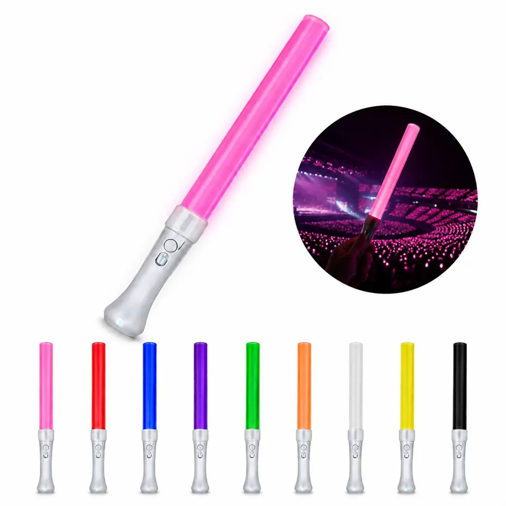 3-Mode LED Glow Sticks with Built-in Battery for Parties 2