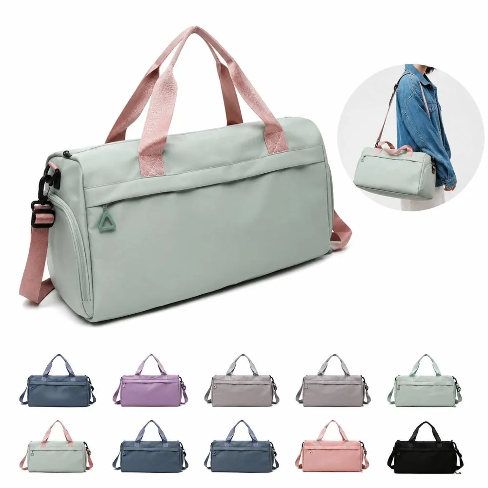 Waterproof Oxford Duffel Bag with Shoe Compartment 2