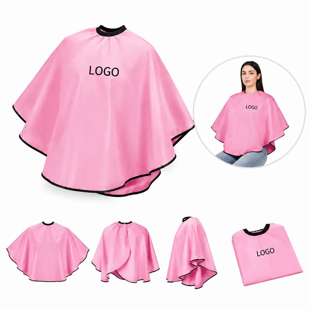 Professional Water-Resistant Nylon Hair Stylist Apron