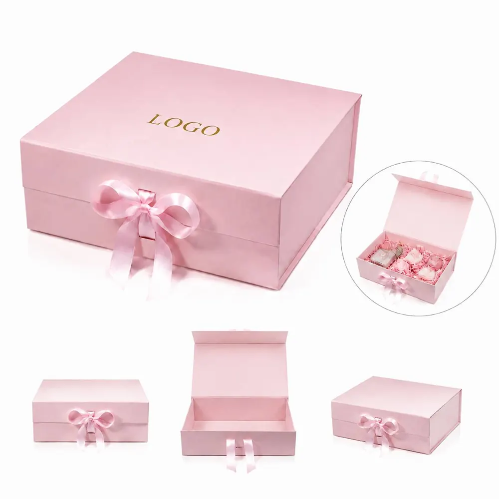 Magnetic Collapsible Gift Box A4 Deep, 13x9.88x2.75 Inches