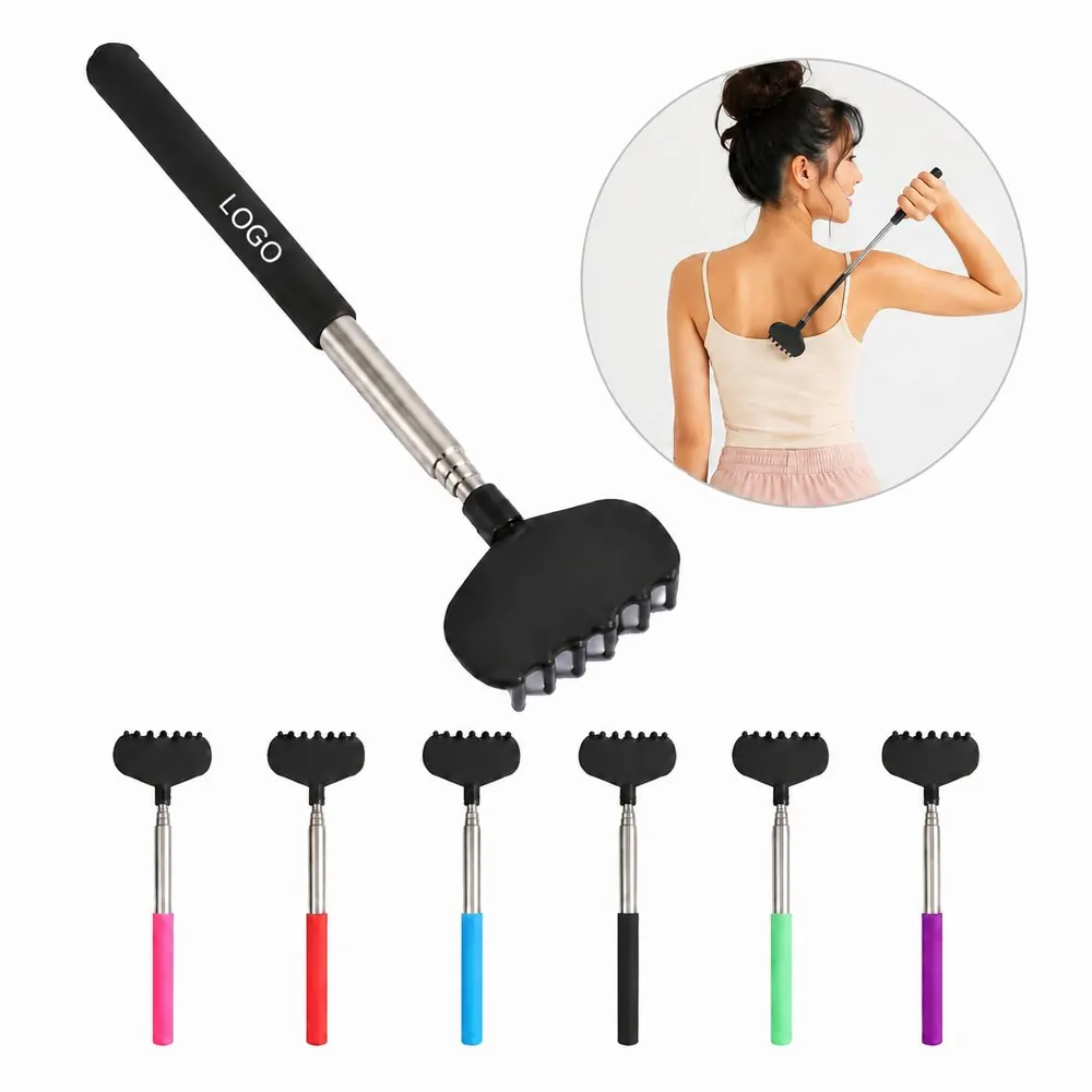 Telescoping Stainless Steel Back Scratcher, Retractable