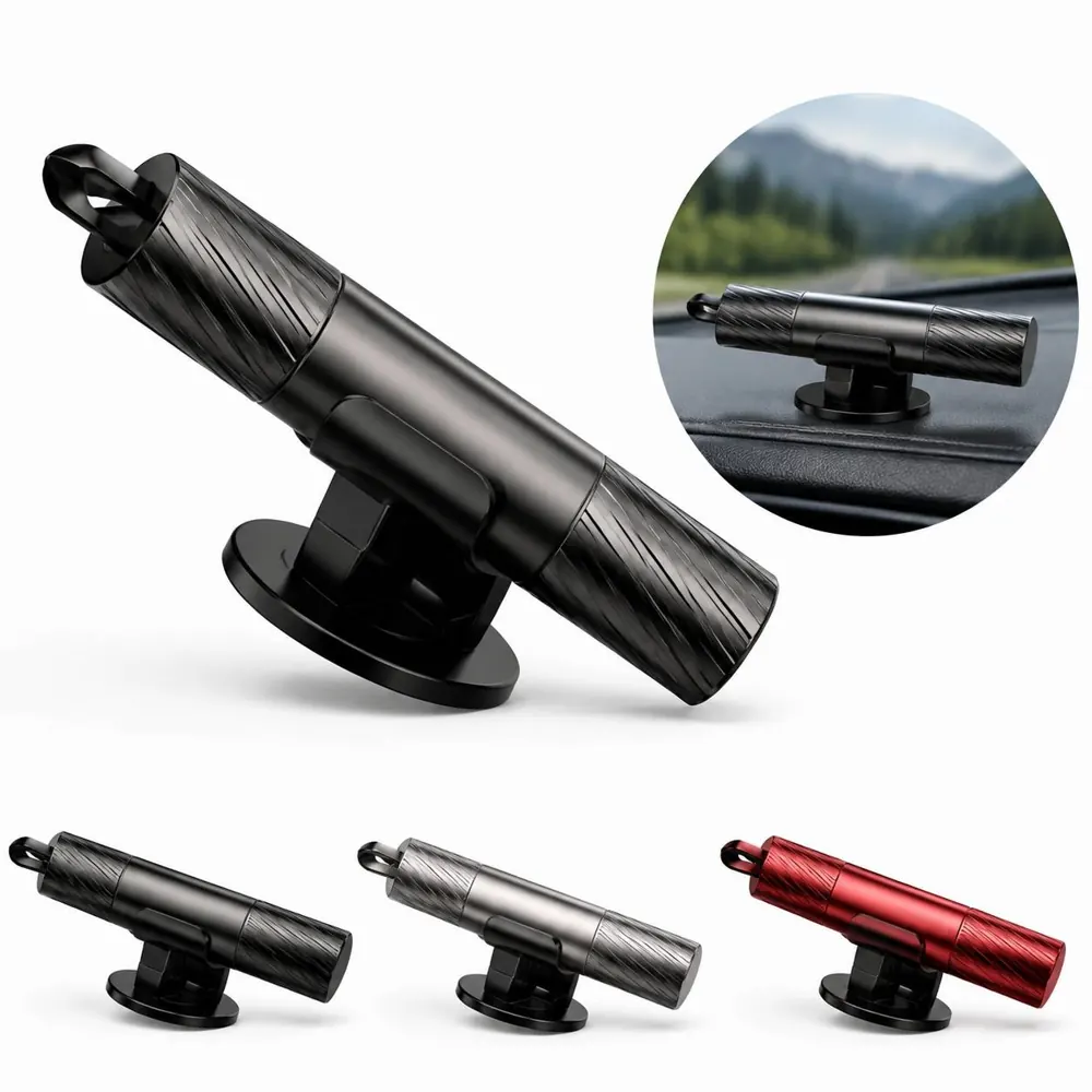 2-in-1 Car Safety Hammer with Seat Belt Cutter 2