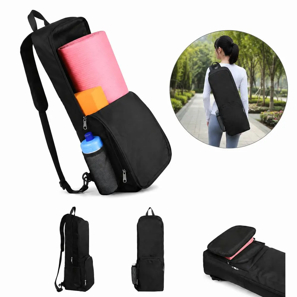Slim Yoga Mat Carrier Bag with Adjustable Strap 2