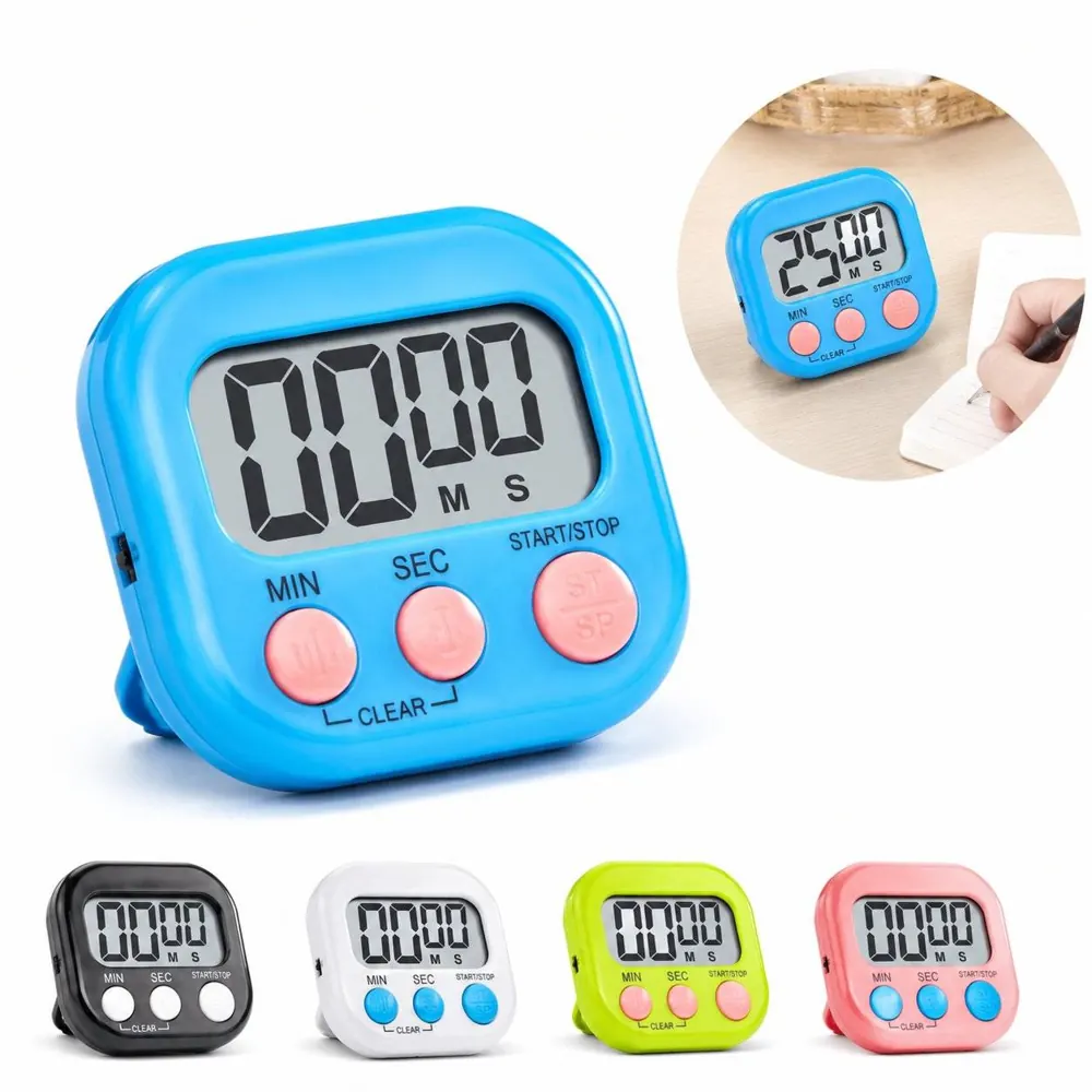 Magnetic LCD Timer with Loud Alarm for Kitchen and Study 2