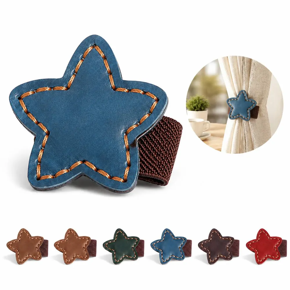 Star Leather Magnetic Bookmark for Readers 2