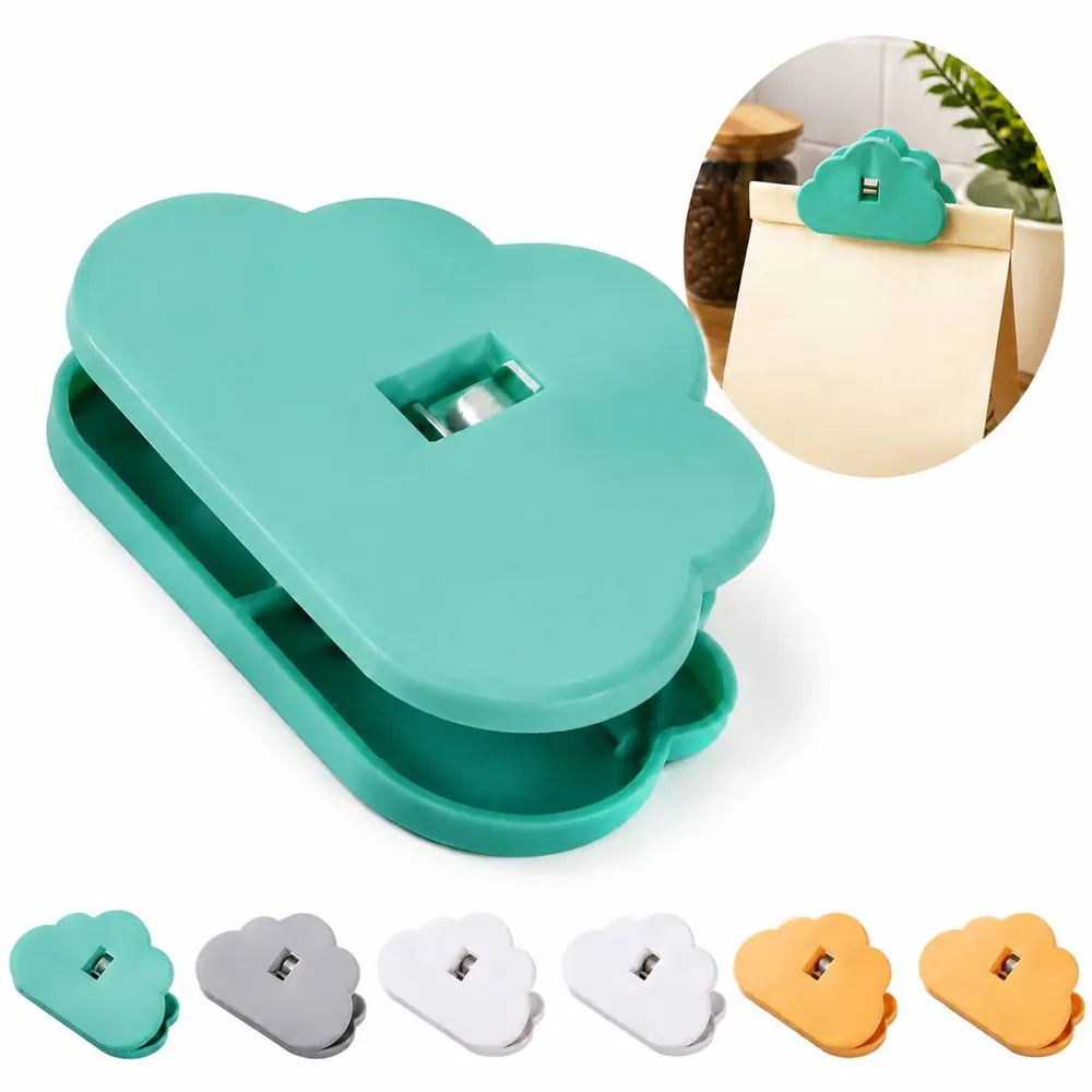 Durable ABS Cloud Bag Clip for Freshness Sealing 2