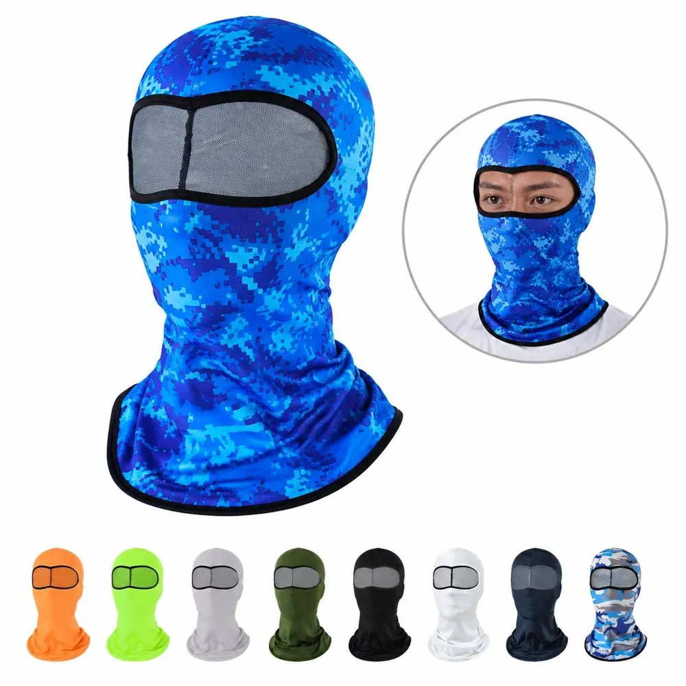 UPF Cycling Face Mask with Ice Silk Headband Sun Protection 2