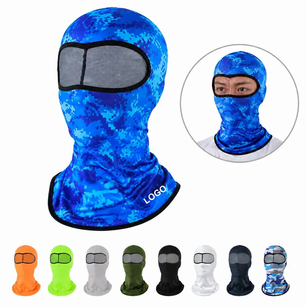 UPF Cycling Face Mask with Ice Silk Headband Sun Protection