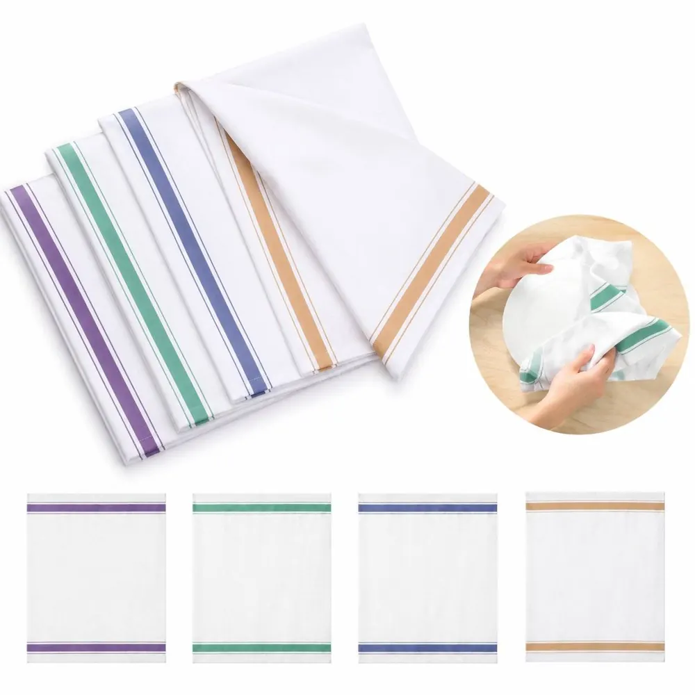 100% Cotton Absorbent Kitchen Dish Towel for Drying 2