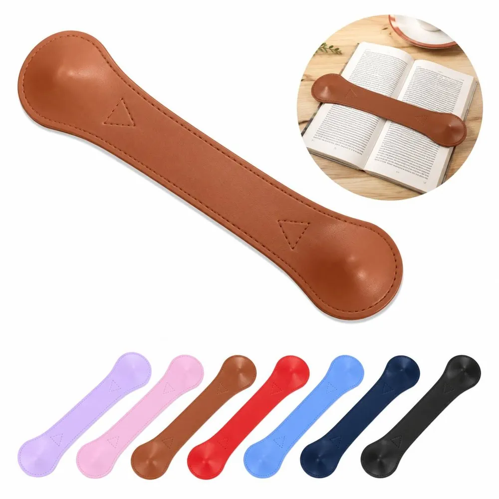Weighted Leather Bookmark for Secure Page Holding 2