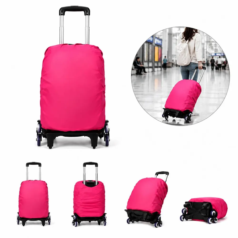 35L Waterproof Backpack Rain Cover with Elastic Hem 2