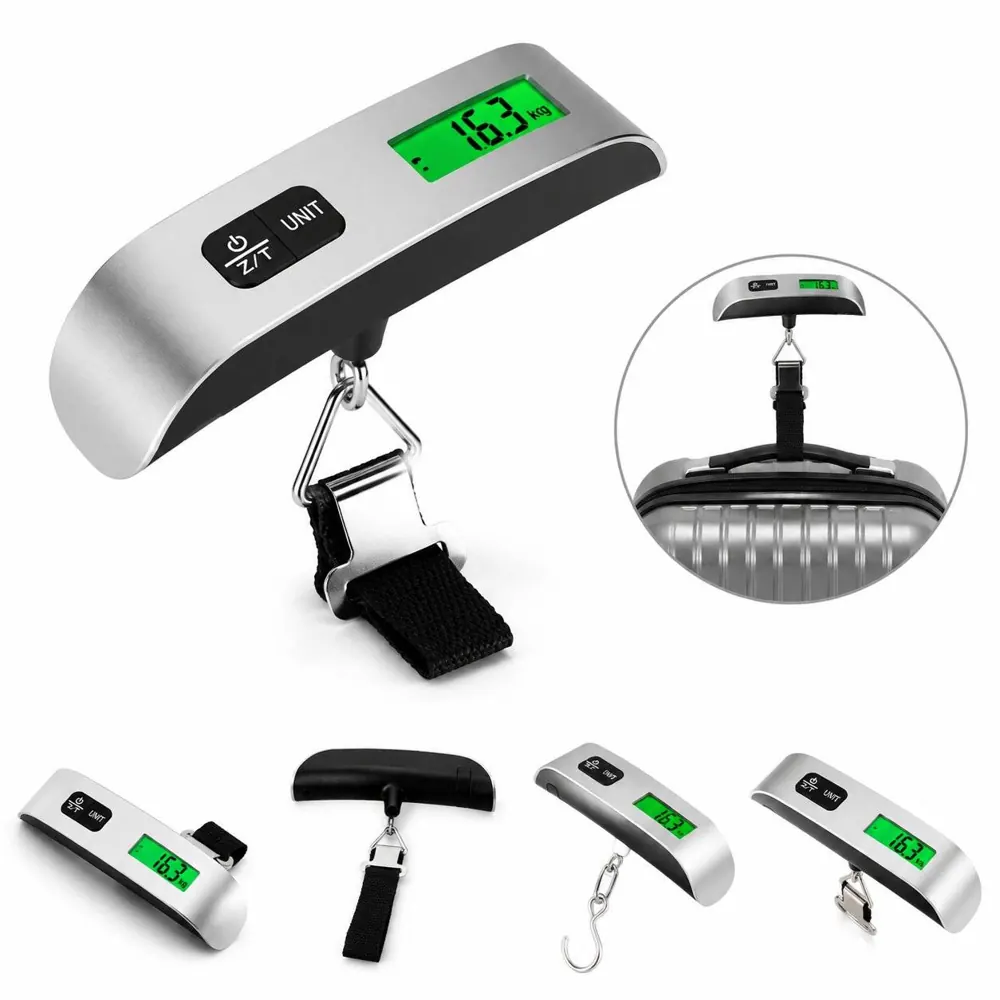 Digital Hanging Luggage Scale with LCD Display 2