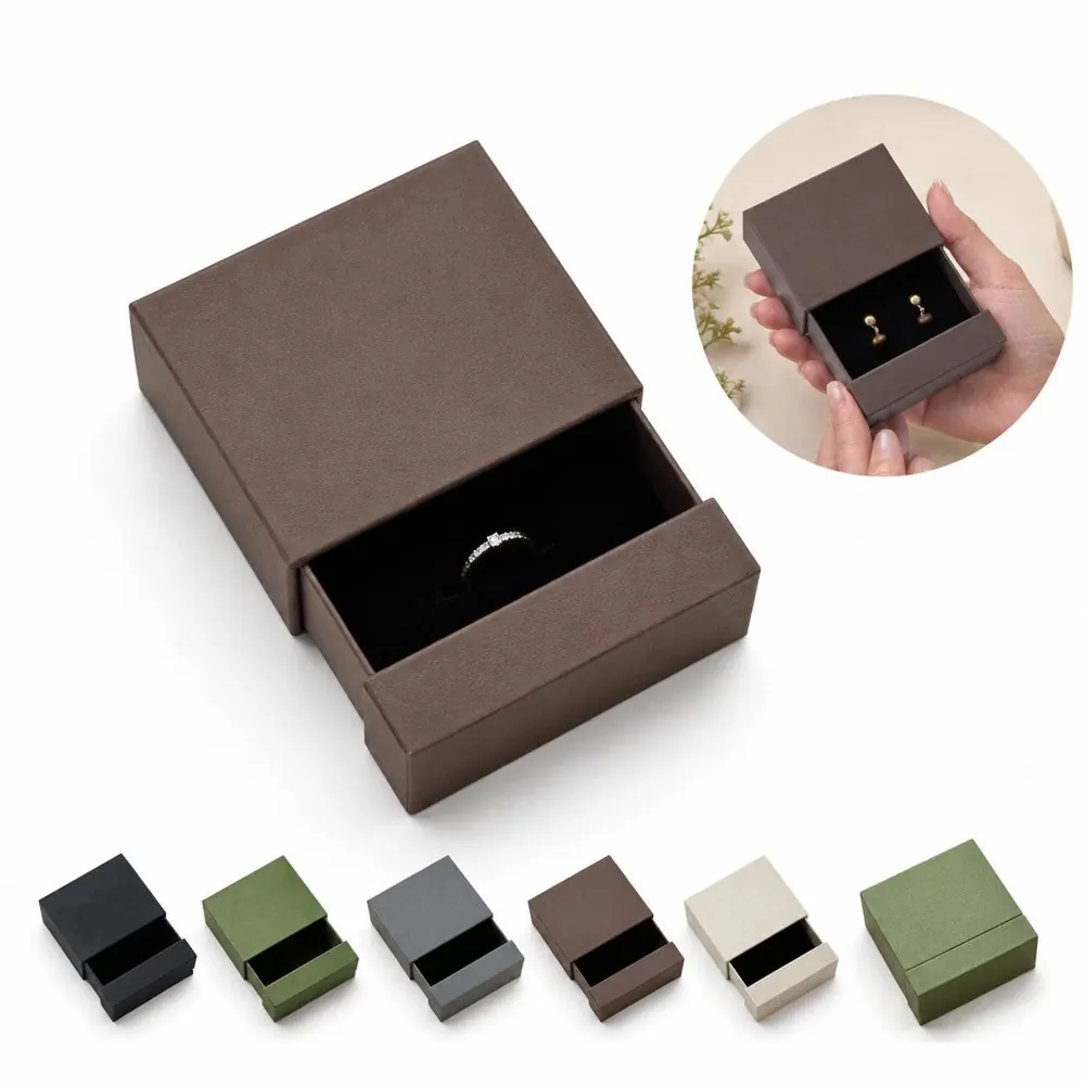 Drawer Jewelry Storage Box with Sliding Drawers 2