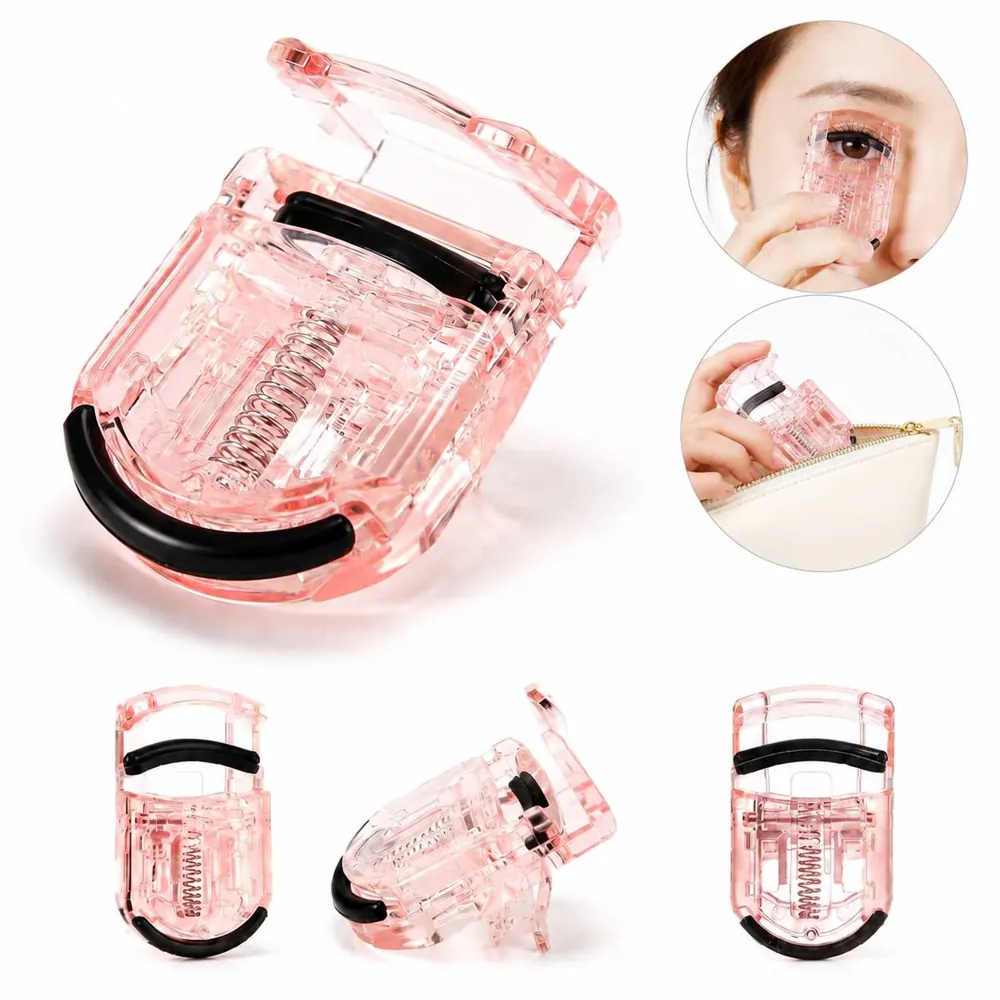 Portable Mini Eyelash Curler with Gentle Pad for Travel 2
