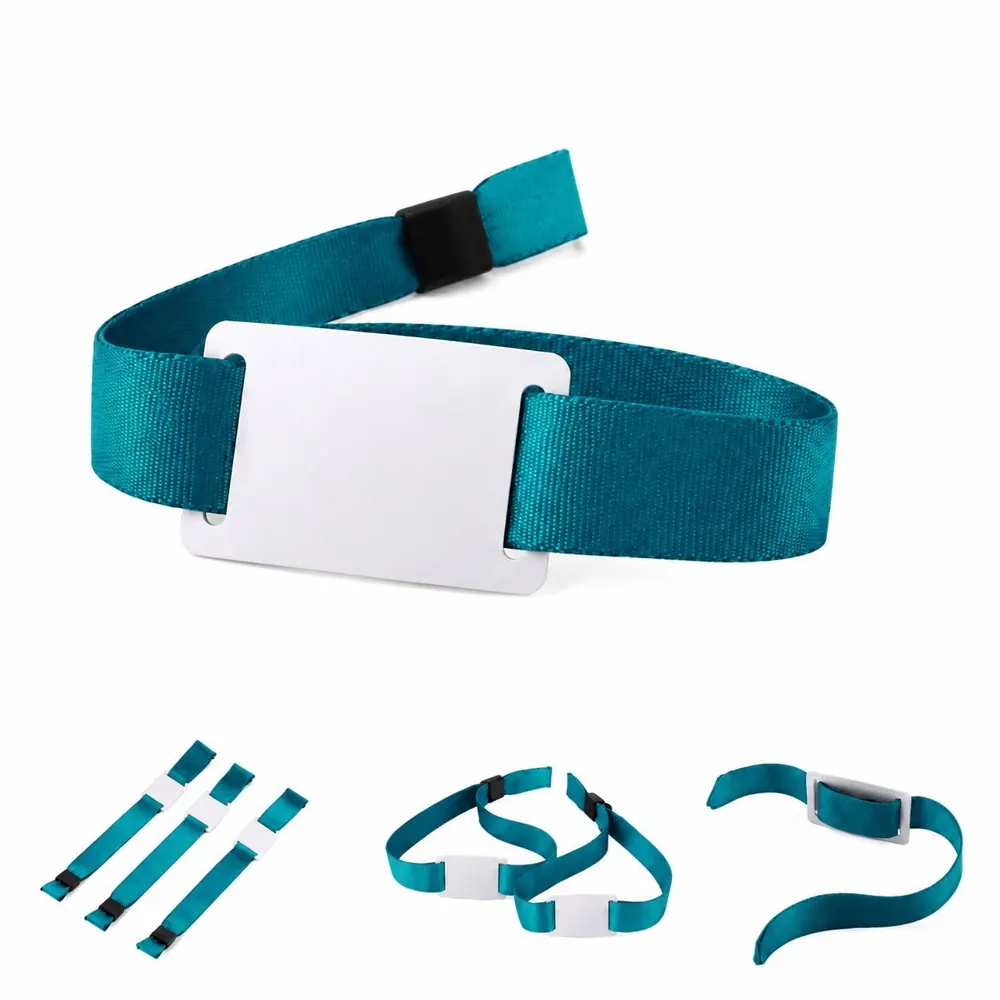 Waterproof RFID Fabric Wristband for Access Control Events 2
