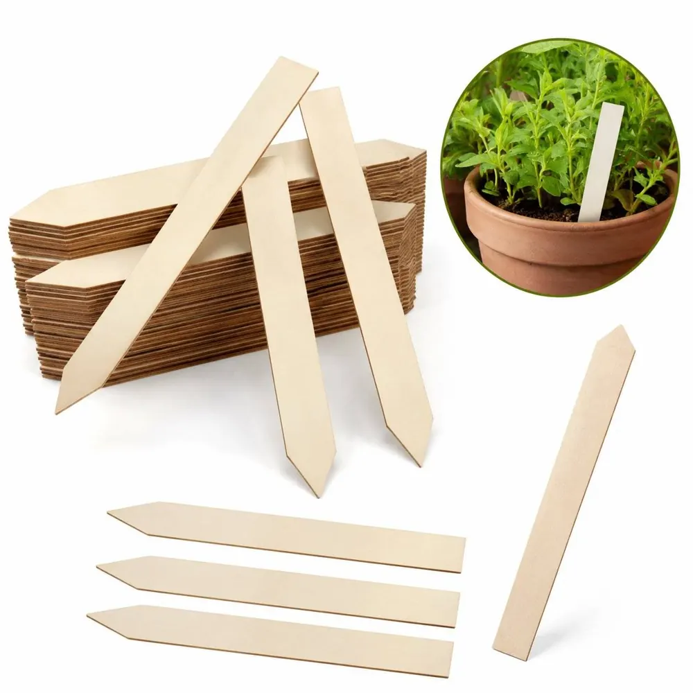 Eco Plant Strip Label, Weather-Resistant DIY Garden Tags 2