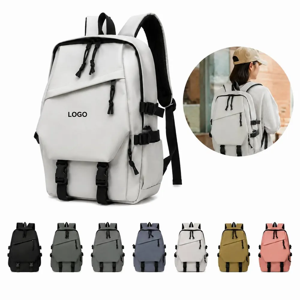 Waterproof Teenage School Backpack with Laptop Compartment
