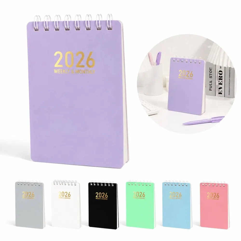 2026 A7 Coil Mini Planner Notebook, Portable Pocket 2
