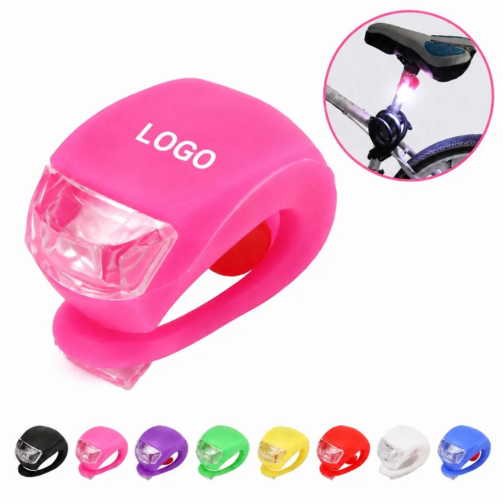 Waterproof Silicone LED Bike Light with Multiple Modes