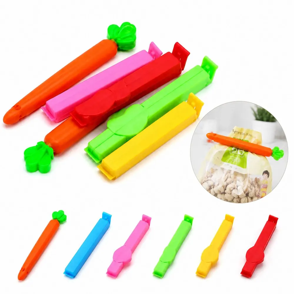 Colorful Plastic Food Sealing Clips for Freshness 2