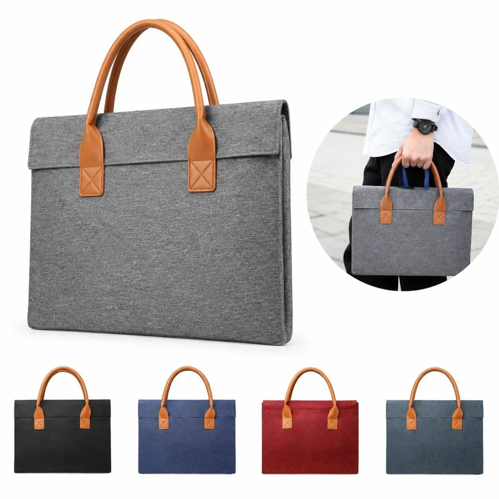 Rugged Oxford Laptop Sleeve with Padded Interior and Front 2