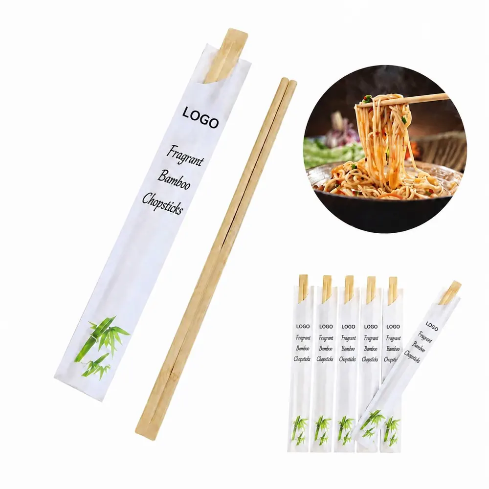 Disposable Natural Bamboo Chopsticks for Fast Food Dining