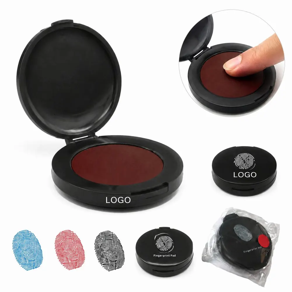 Professional Fingerprint Ink Pads for Clear, Smudge-Free