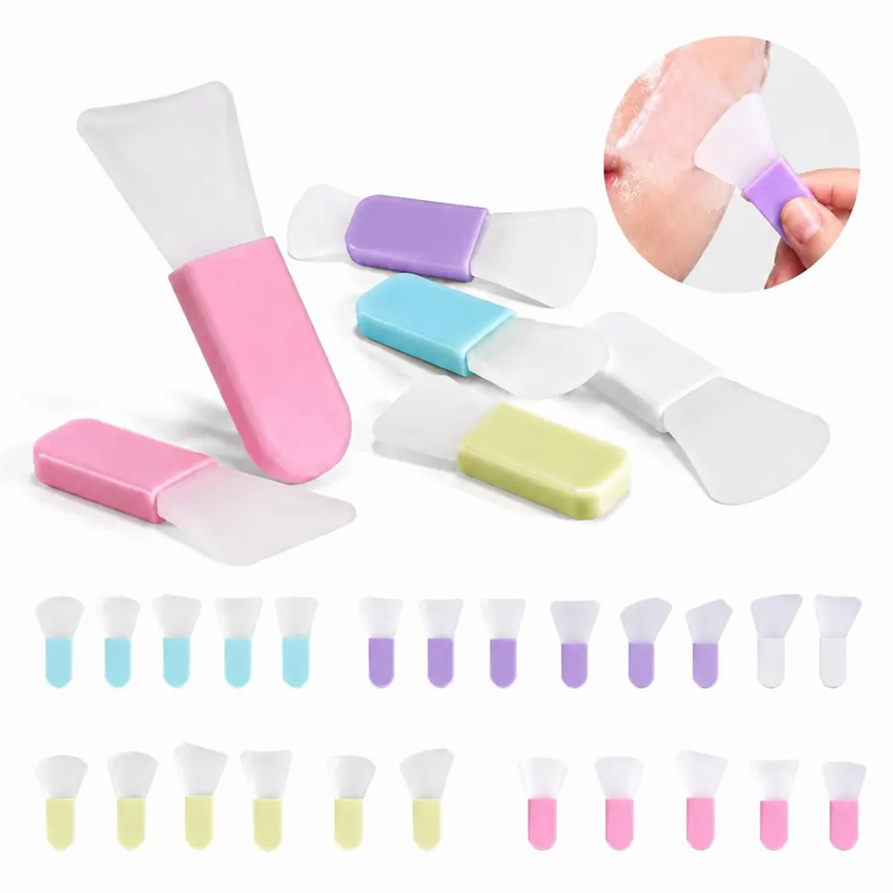 5pcs Silicone Mask Spatulas, Non-Absorbent Applicator Set 2
