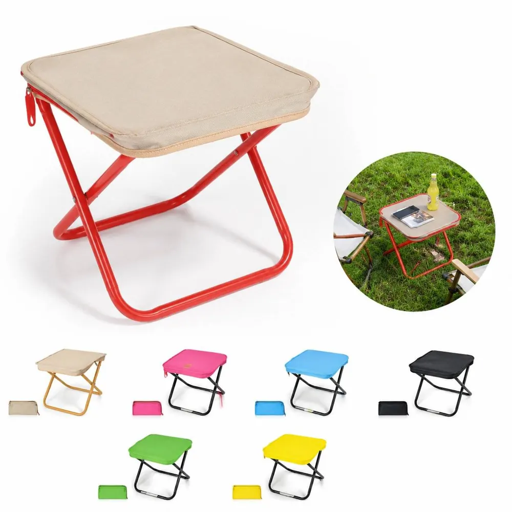 Folding Pencil Bag Chair Portable Lightweight Stool 2