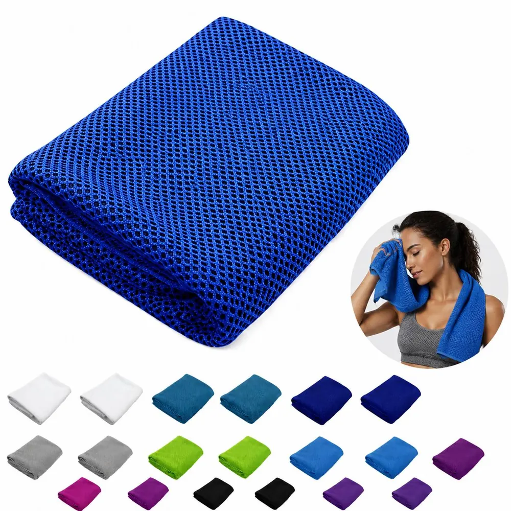 Sports Cooling Sweat Absorbent Towel for Gym Running Cycling 2