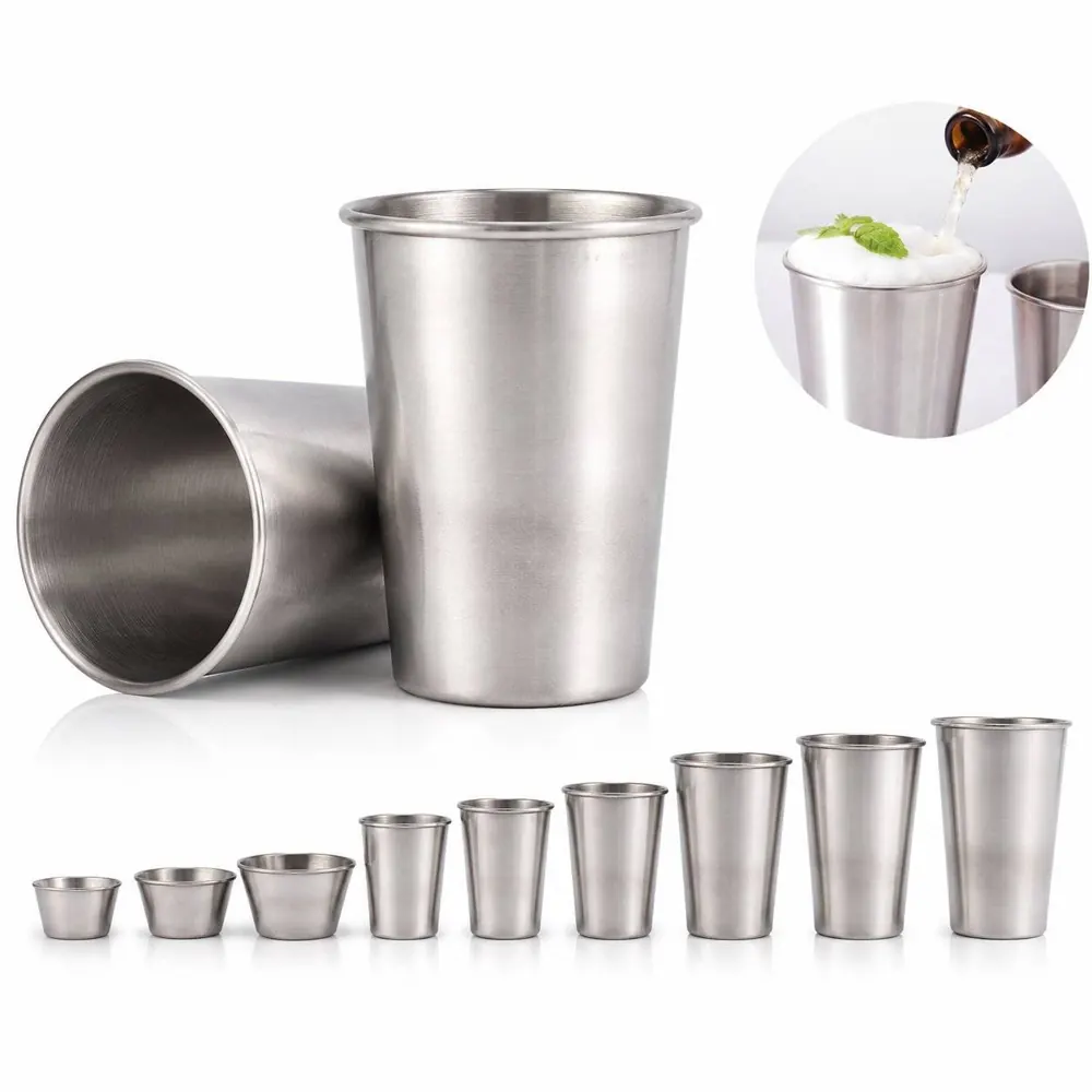 304 Stainless Steel Insulated Cup for Cold Drinks, Portable 2
