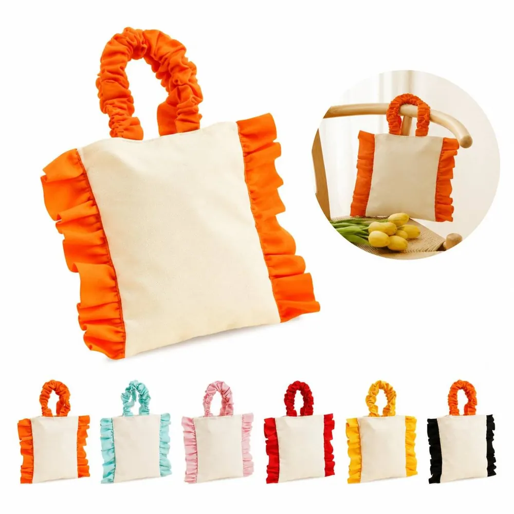 Canvas Eco Tote Bag with Floral Print, Durable & Spacious 2