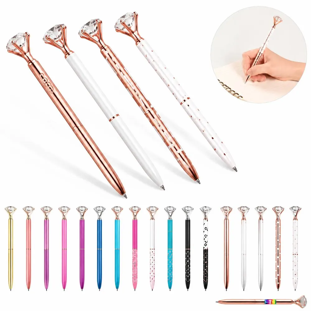 Crystal Diamond Pen, Elegant Ballpoint
