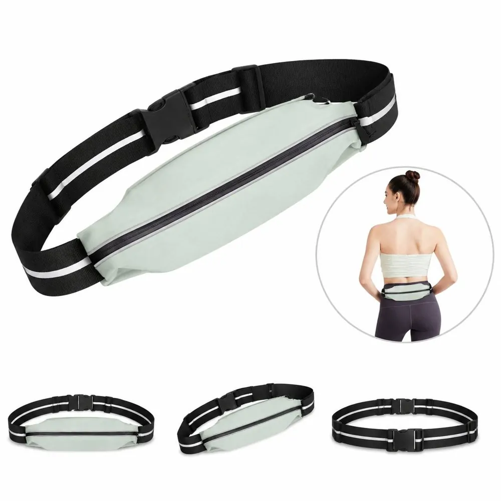 Waterproof Running Waist Bag with Reflective Safety Strap 2