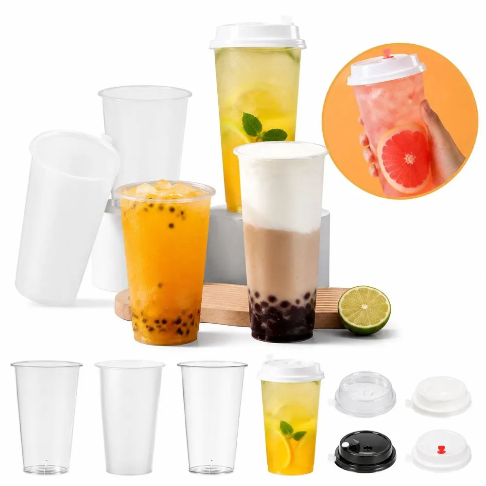 16 oz Reusable Frosted Flex Stadium Cup for Cold Drinks 2