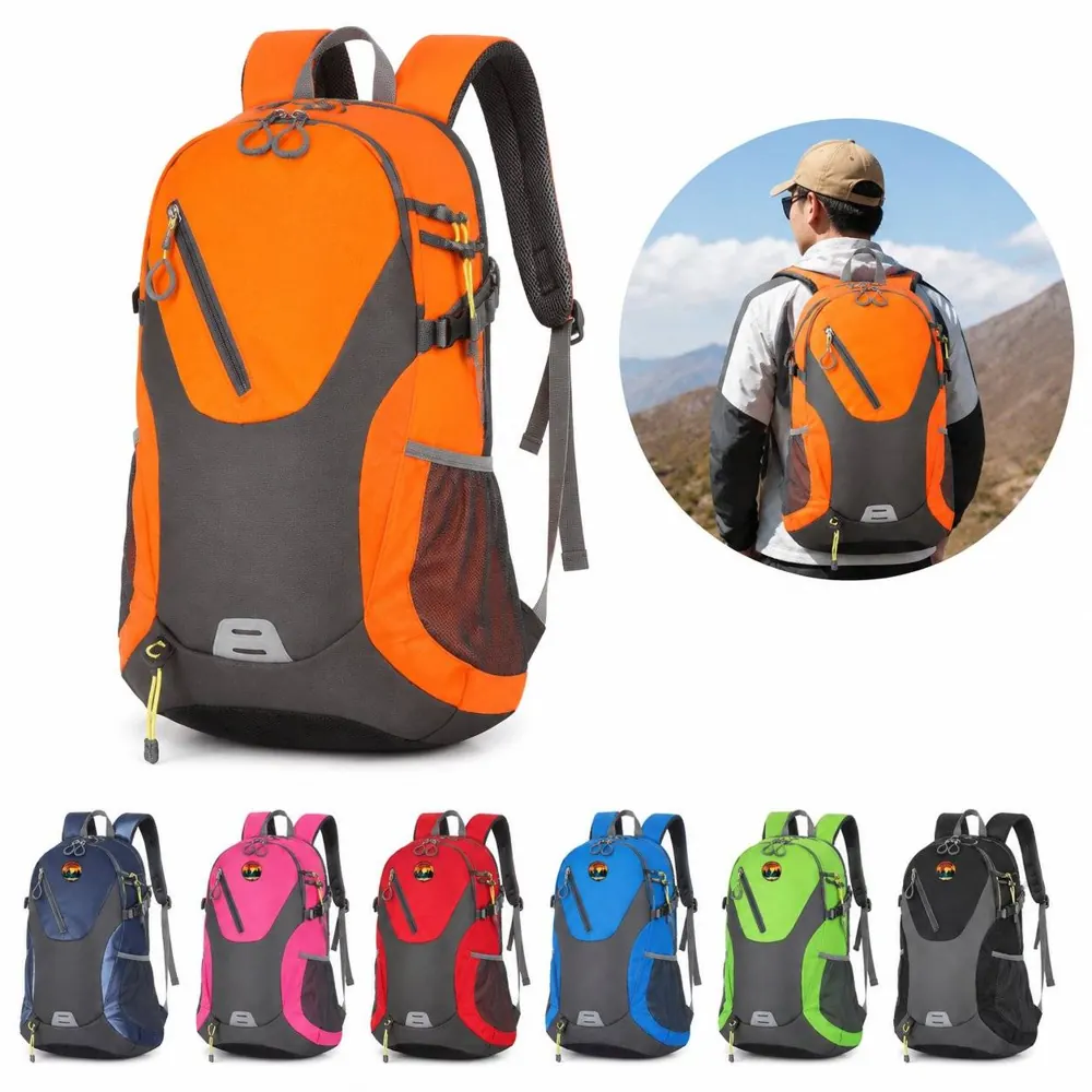 40L Reflective Hiking Backpack Water-Resistant Outdoor 2