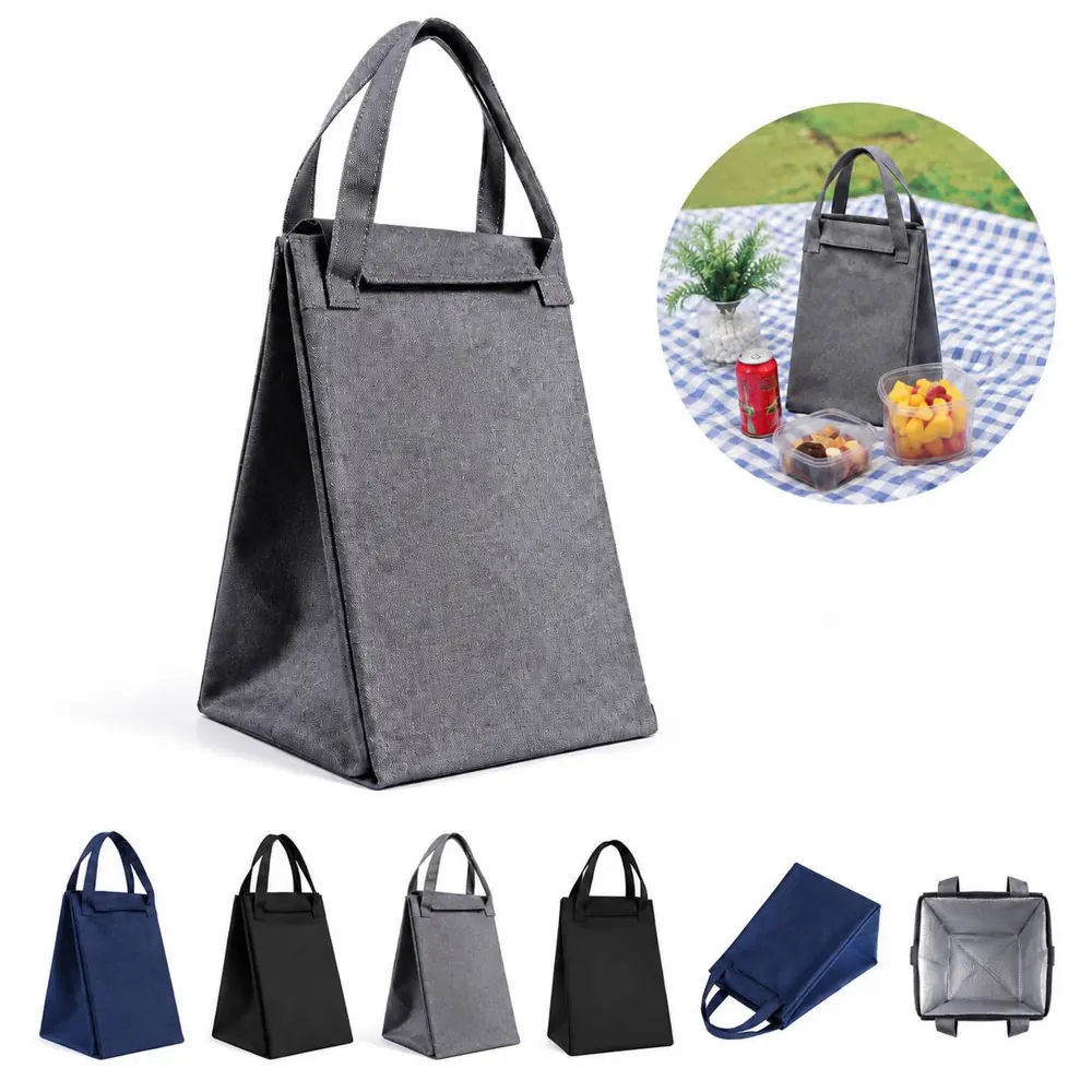 2-in-1 Insulated Lunch Bag with Foldable Picnic Mat 2