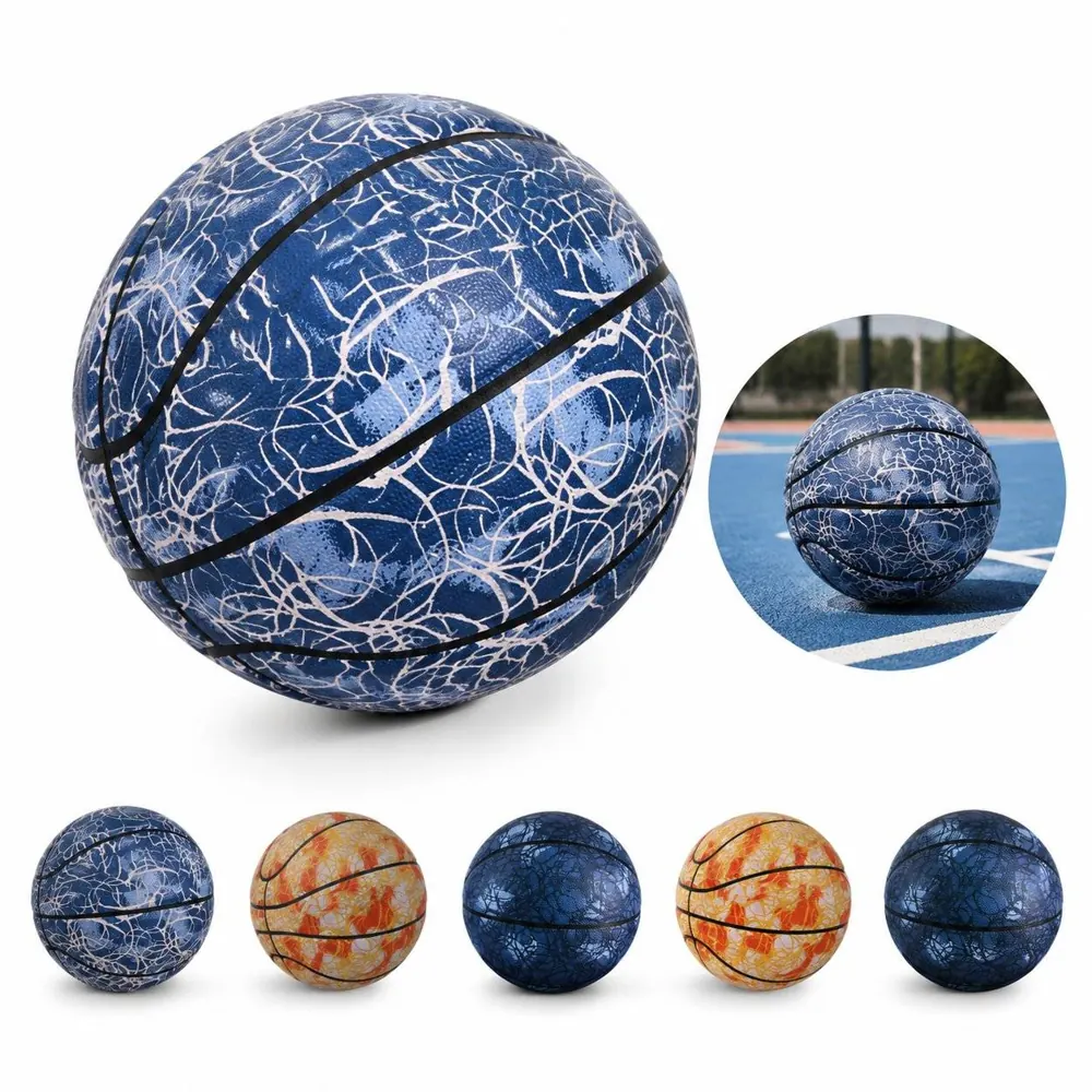 Indoor Outdoor Basketball Size 7 Durable Rubber Street Ball 2
