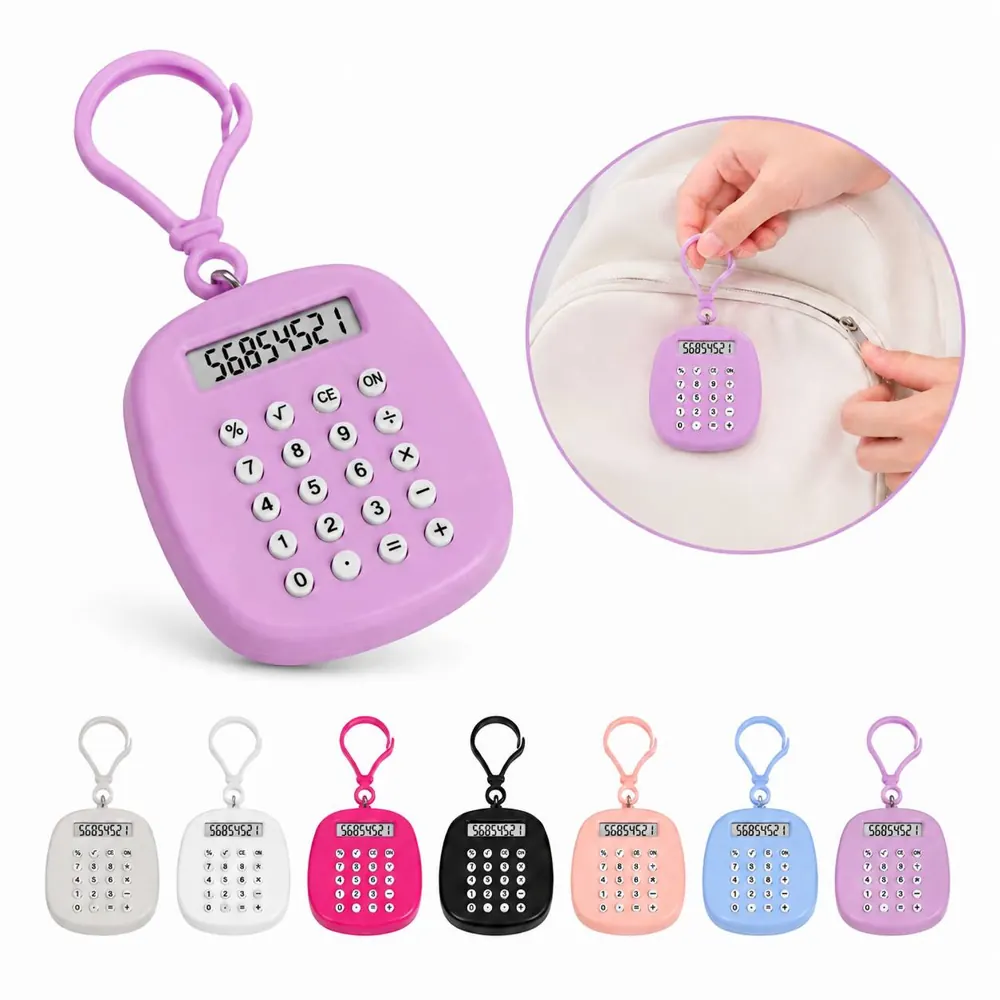Mini Calculator Keychain with Maze Game for On-the-Go 2