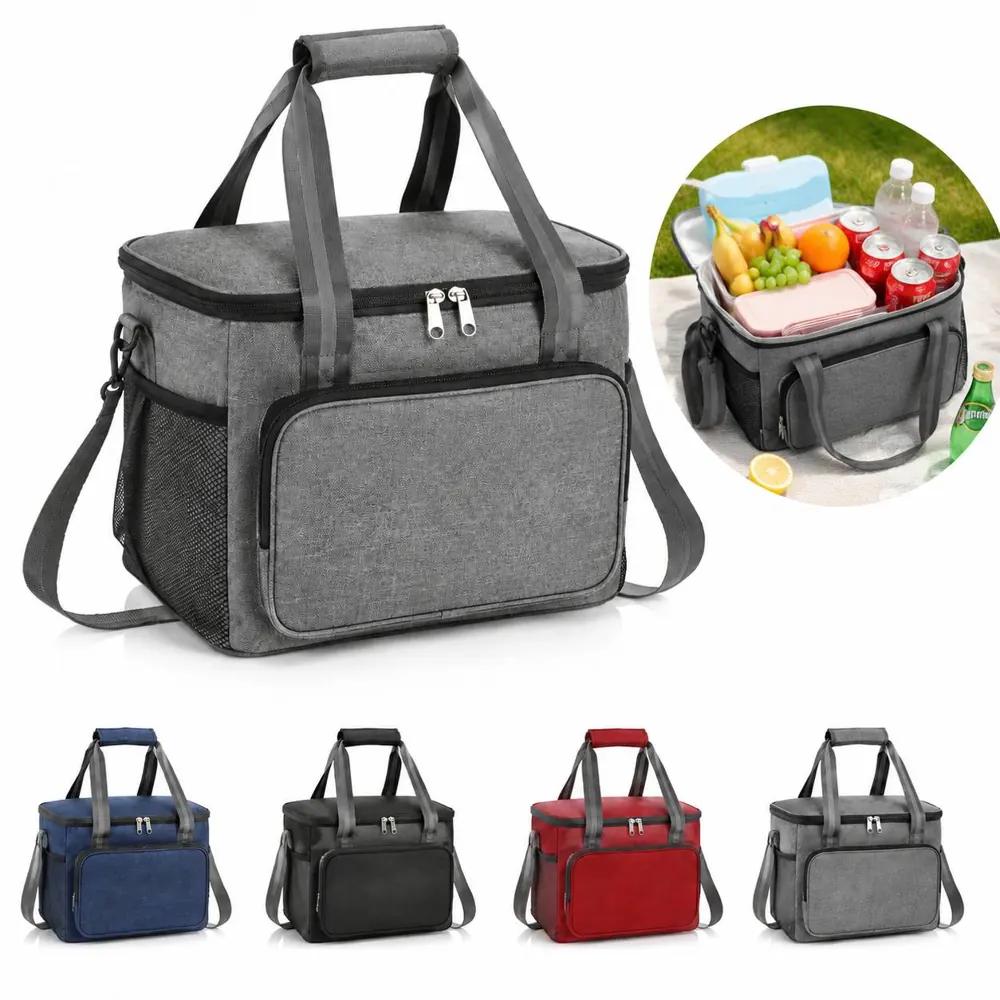 Large Capacity Insulated Lunch Cooler Bag for Picnics 2